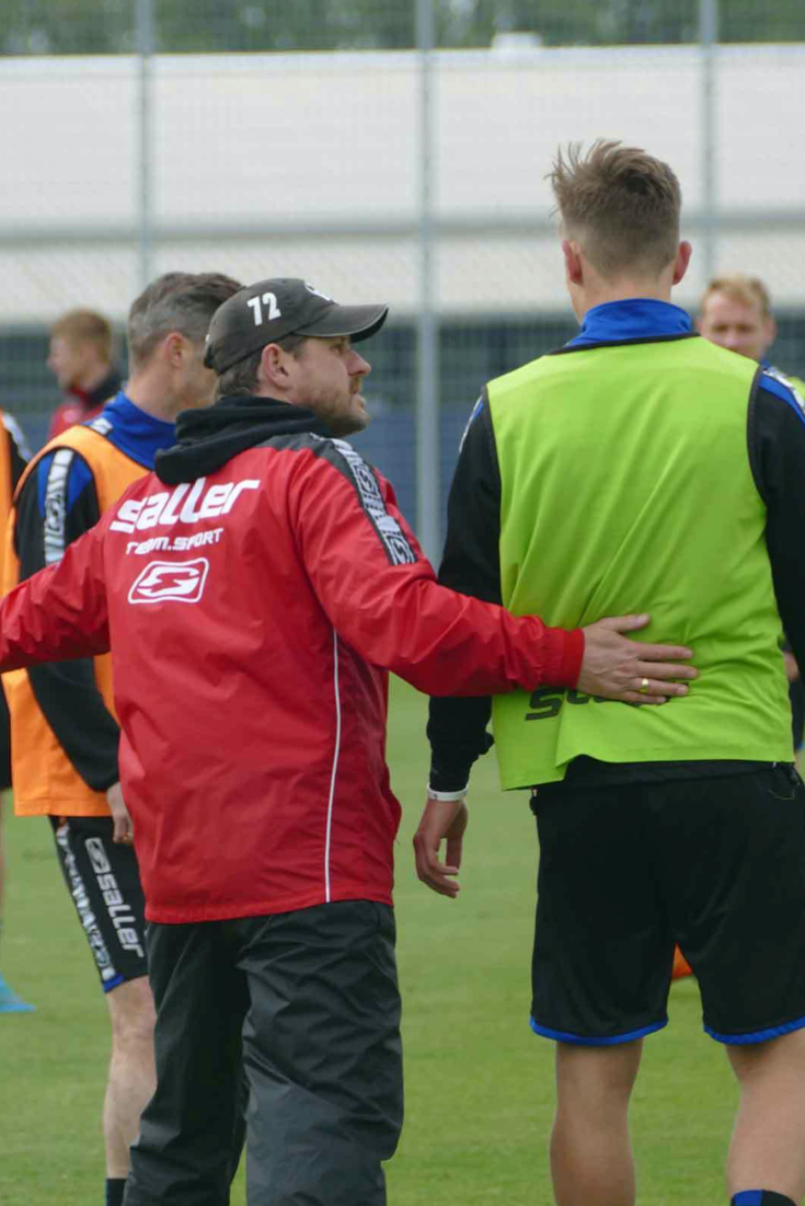 SC Paderborn at training