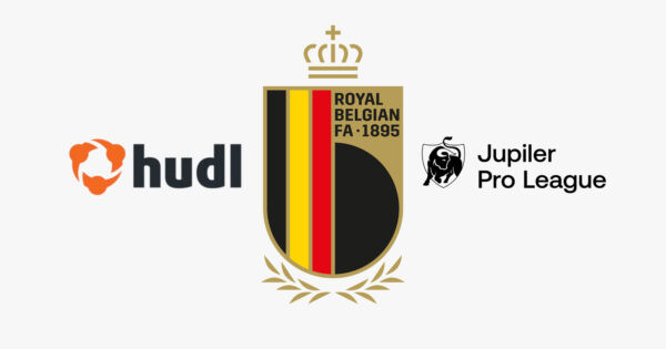 Logotipo da Hudl, logotipo da RBFA, logotipo da Pro League